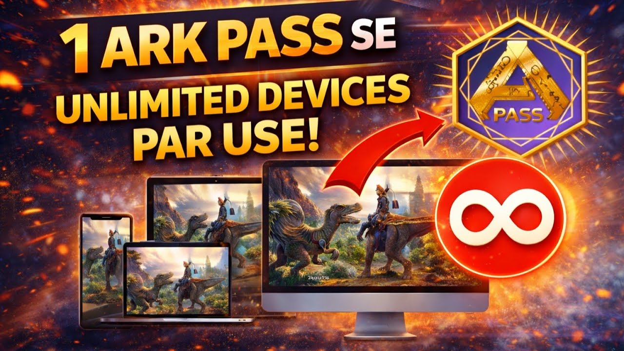 1 ARK Pass = Unlimited Devices 😳 Possible Hai? Ark Ultimate Mobile Edition 