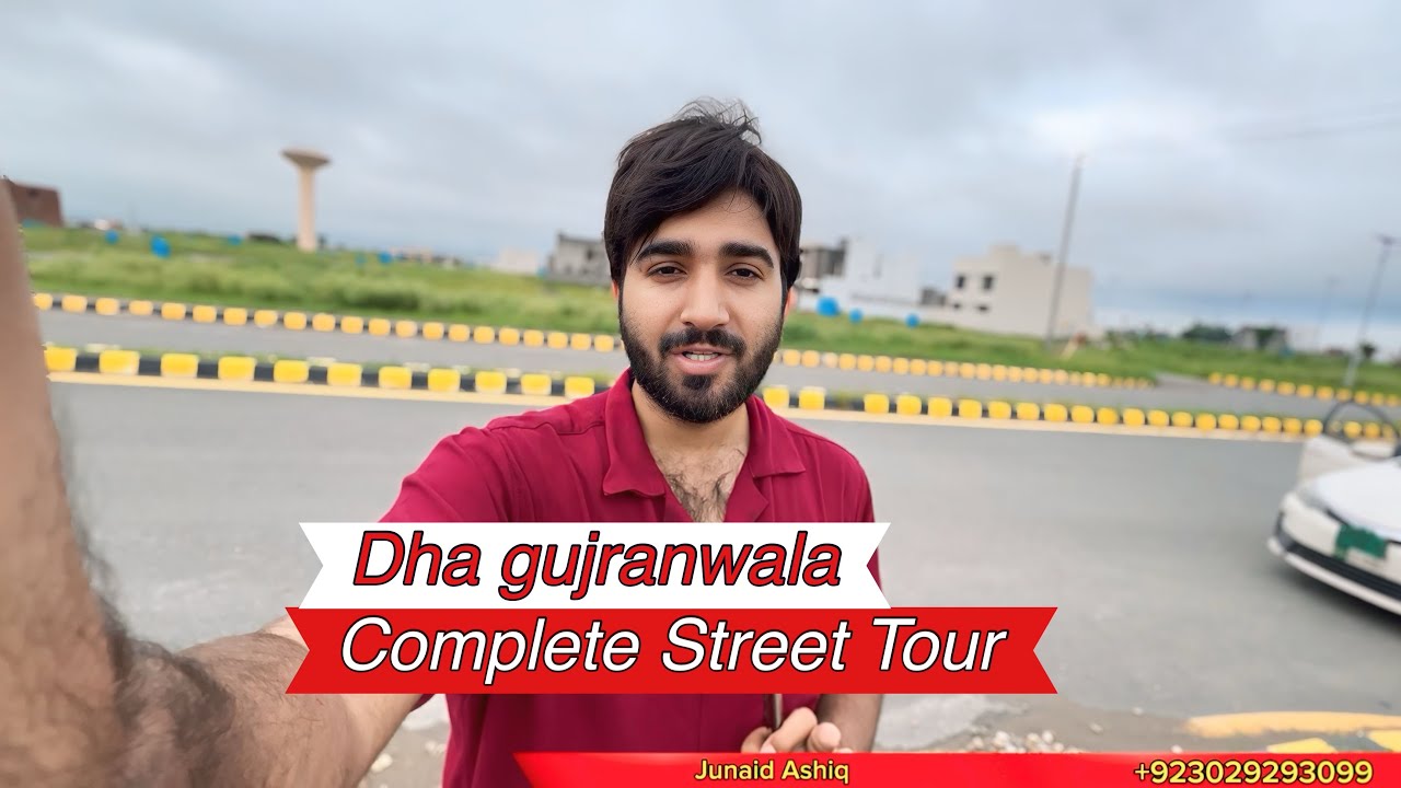 “DHA Gujranwala Street Tour | Modern Lifestyle & Beautiful Views