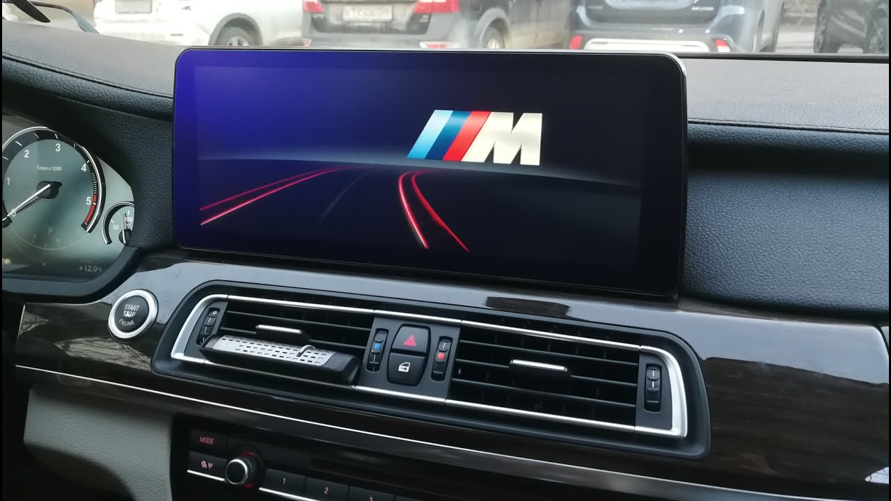 Установка 12.3" Android в BMW F01 7й серии  / Installation 12.3" Android HU in BMW F01