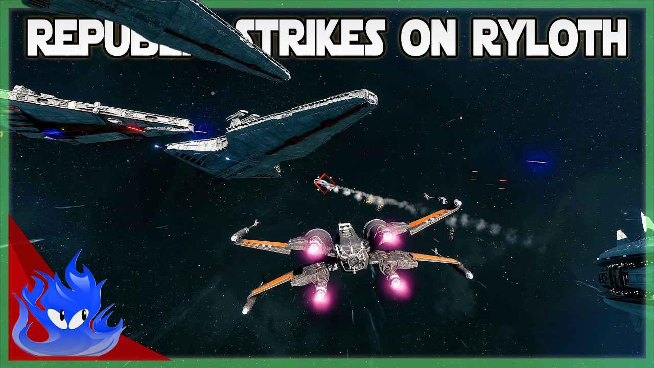 The Republic Strikes on Ryloth | Star Wars Battlefront 2 | Starfighter Assault [PC 4K]