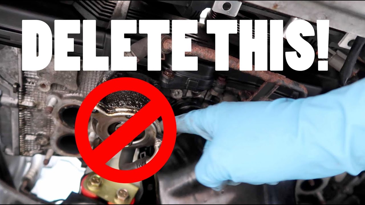 Header Preparation! Deleting A Factory Subaru WRX/STI/XT Oil Warmer/Cooler!