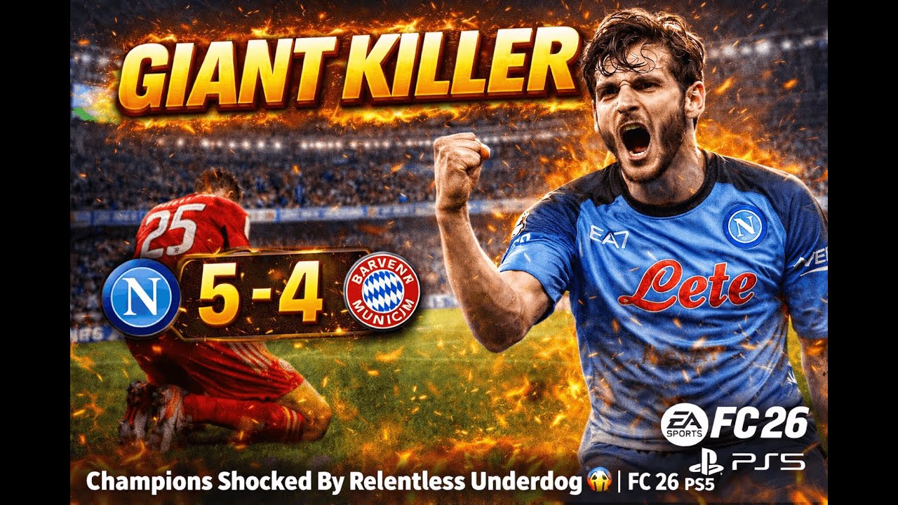 Champions Shocked By Relentless Underdog 😱 | FC 26 PS5