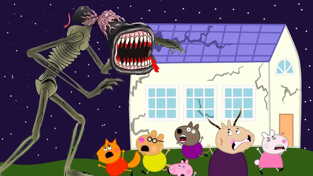 Peppa Pig Zombie Apocalypse, Peppa Vs Friends Face Zombie At House!?🧟&zwj;♀️ | Peppa Pig Funny Animation