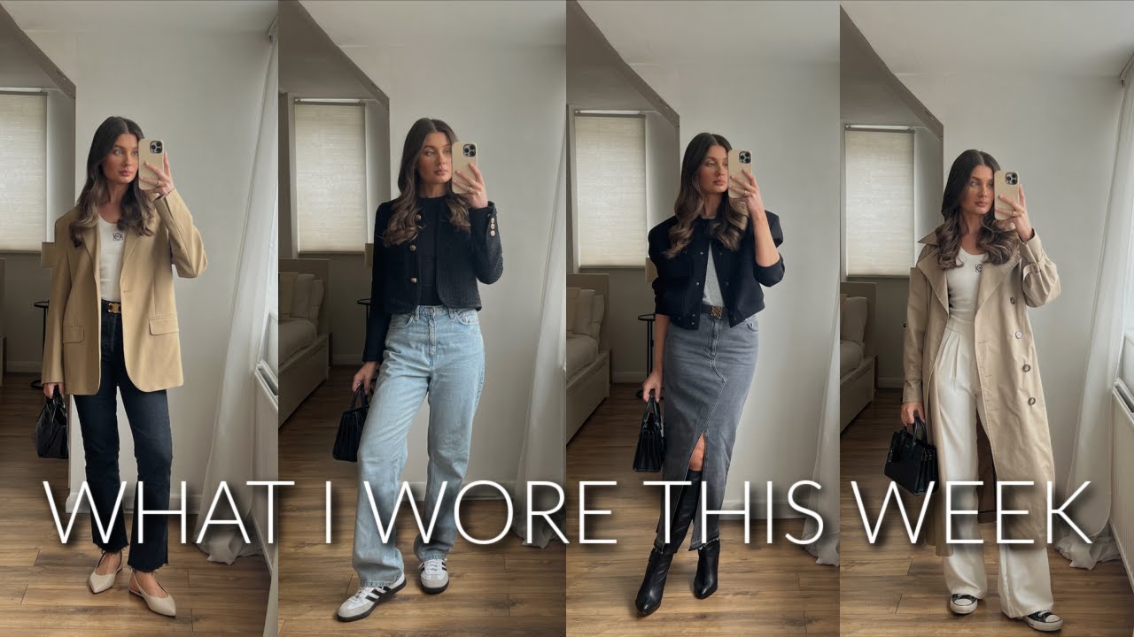 WHAT I WORE THIS WEEK | 7 SPRING OUTFITS | Amy Beth