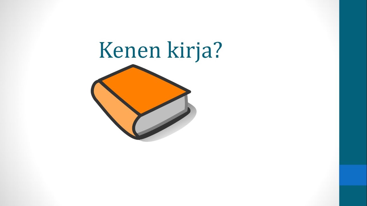Kenen kirja? Genetiivi