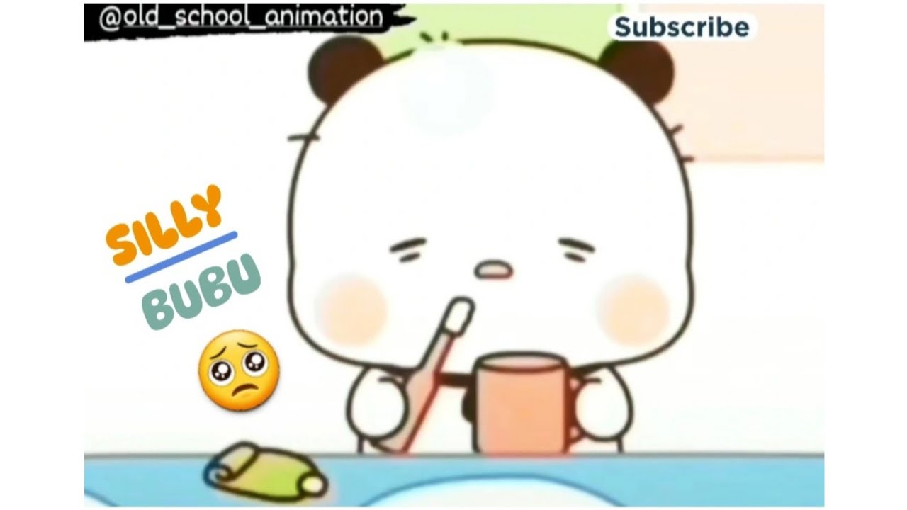 dudu bubu brushing teeths 🪥😂 | silly bubu | animation video #viral #trending #funny #dudububu #cute