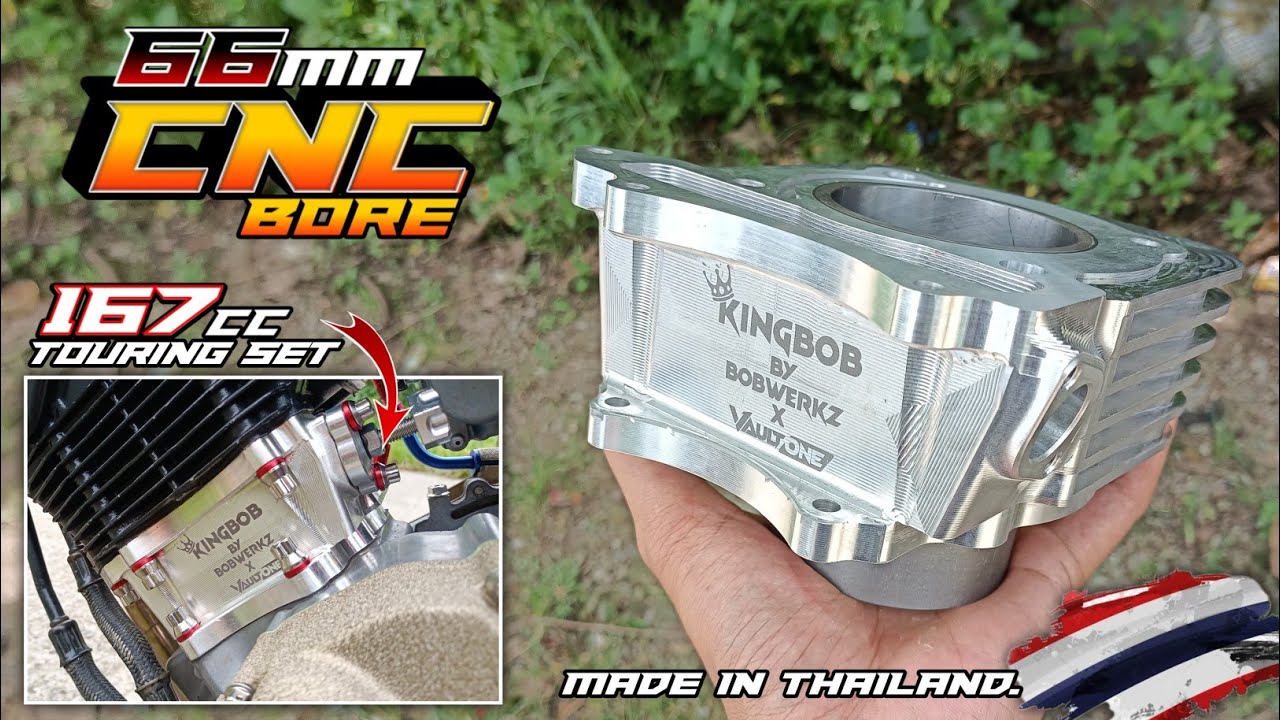 66mm CNC bore = 167cc daily/Touring set para iwas sabog | Raider150 Streetbike