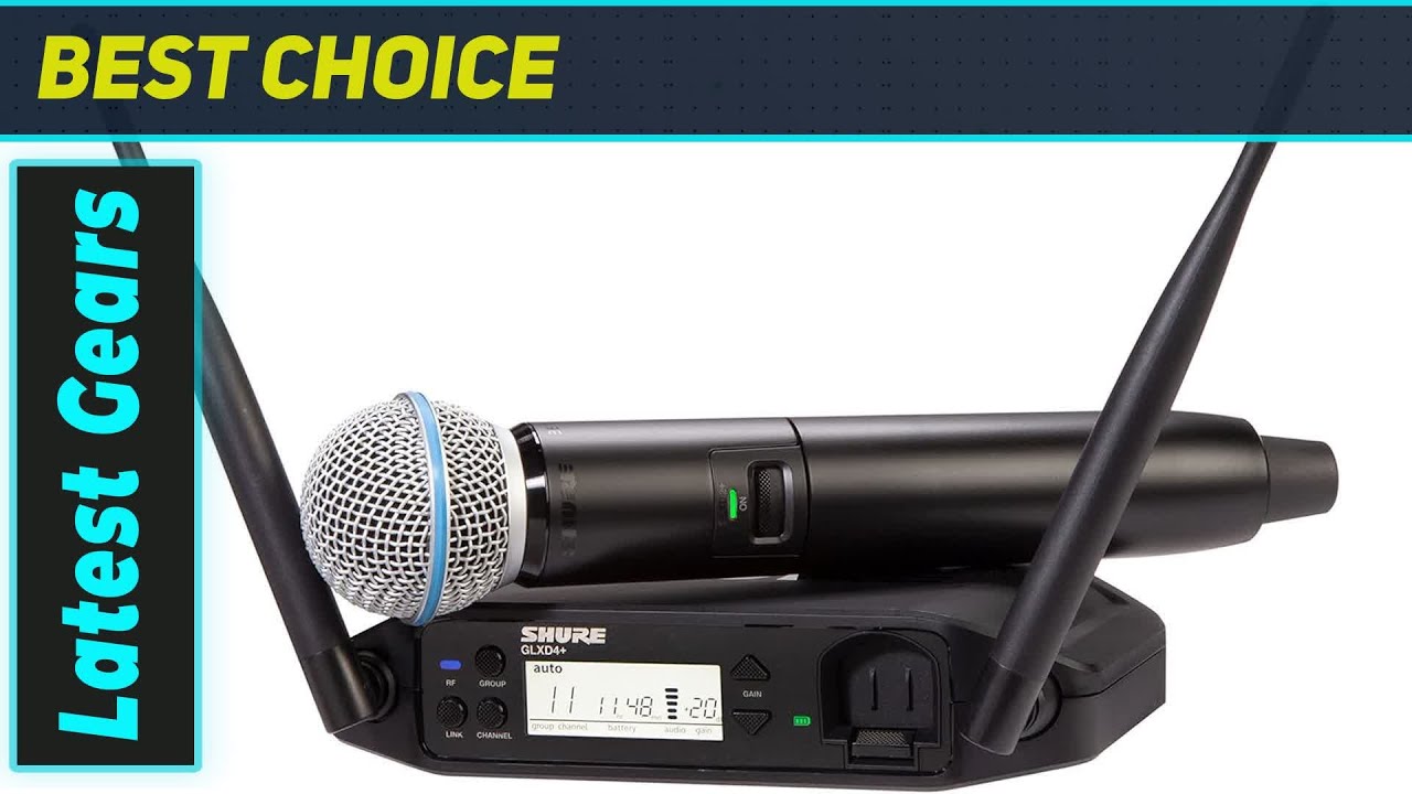 Shure GLXD24 /B58: The Ultimate Wireless Mic for Pro Vocal Performance