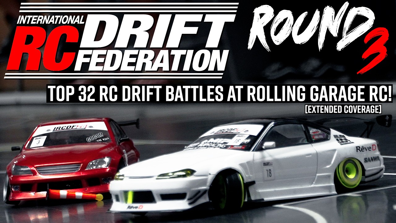TOP 32 RC DRIFT BATTLES IRCDF ROUND 2 NORCAL // International RC Drift Federation Extended Coverage