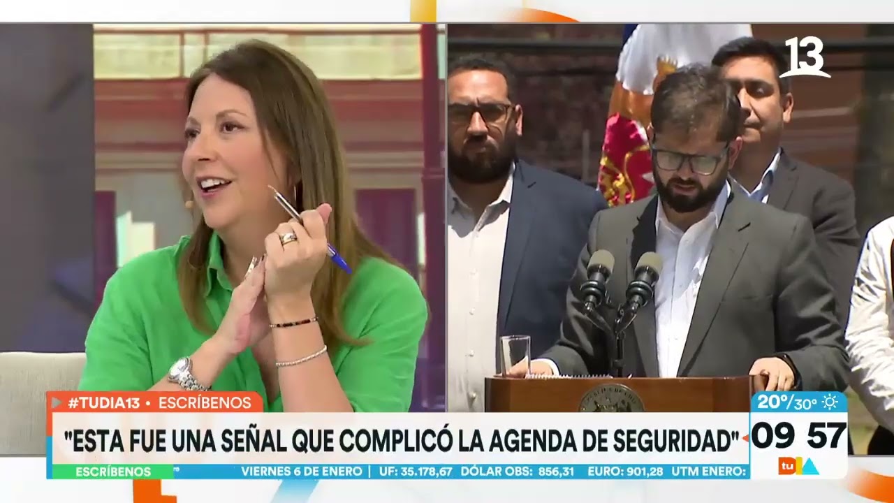 Exministra Karla Rubilar analiza polémica por indulto presidencial. TU Día, 2023