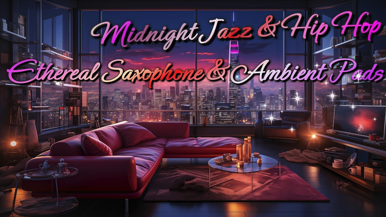 Midnight Jazz & Hip Hop  Ethereal Saxophone & Ambient Pads