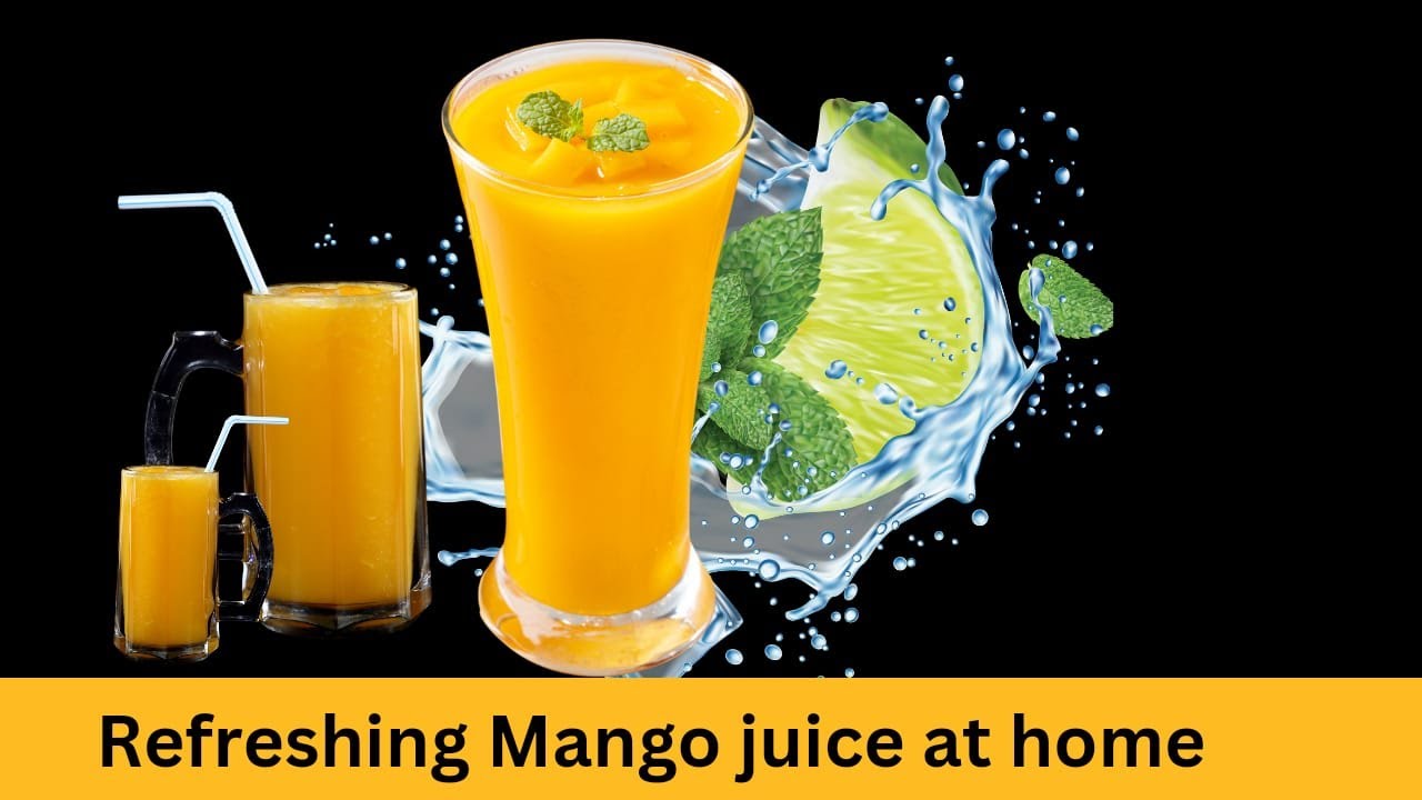 Mango Drink for summers by Food Fusion Family Recipes/Summers Drink/Mango Mojito juice