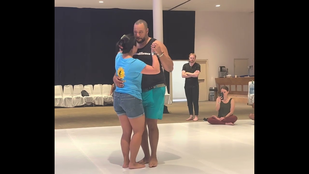 Kizomba Harmony African Dance Experience 2022 Kizomba Dancing with No Hands Demo Billy and Monica