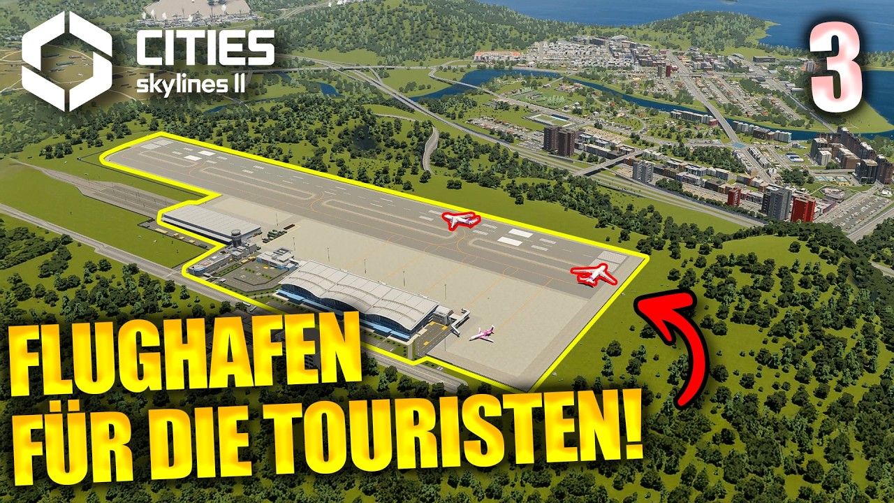 Ich baue einen Flughafen | Cities Skylines II