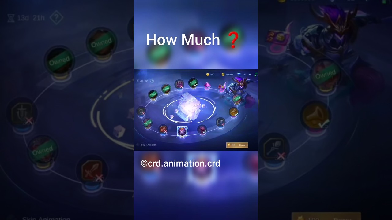 How Much Diamonds For saber lucky Box onimaru epic skin ✅️ #mobilelegends  #mobilelegendsbangbang