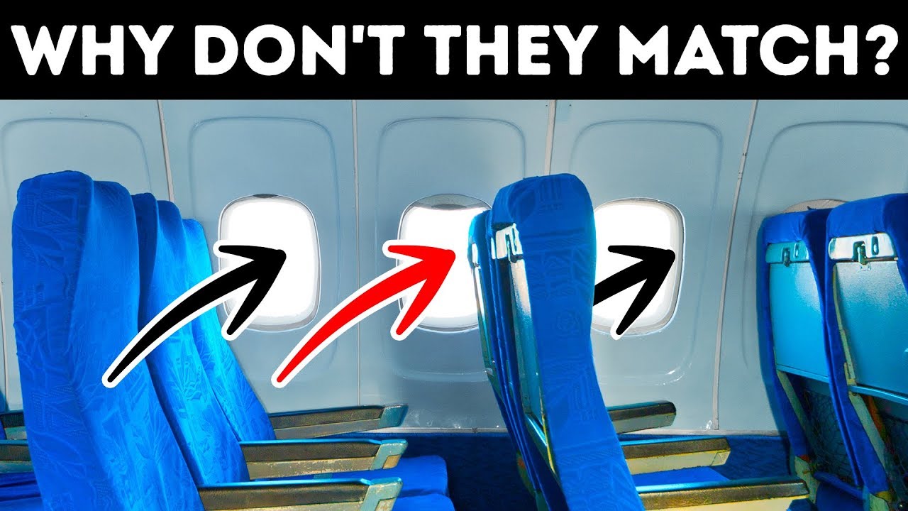Why Plane Seats and Windows Don't Match Up And 31 Rare Facts About Flights