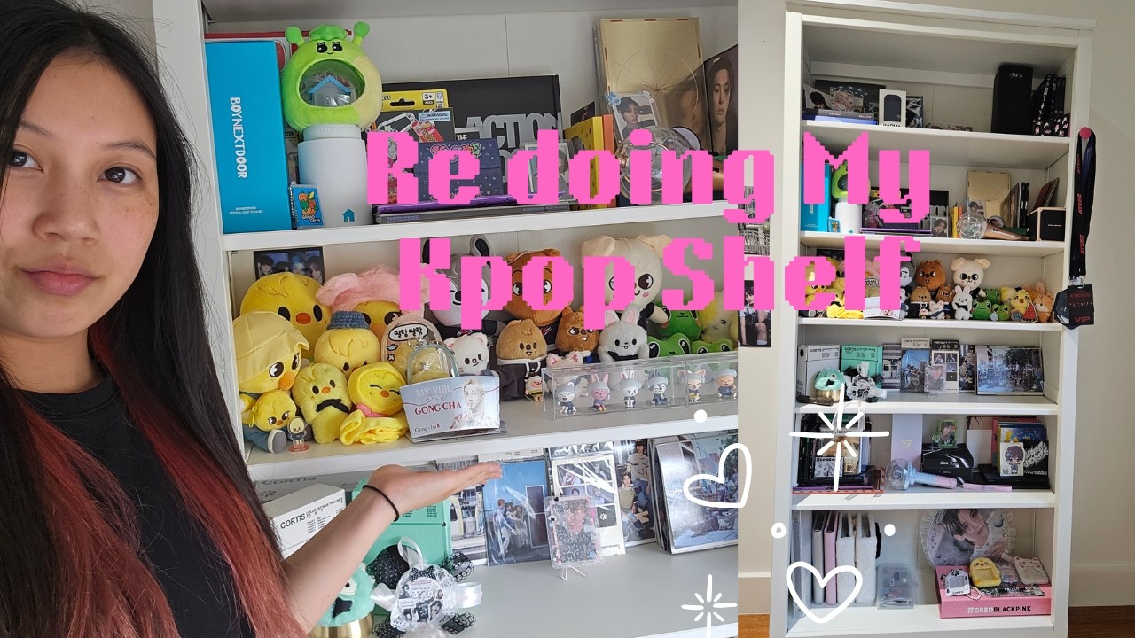 Re-doing My Kpop Shelf!
