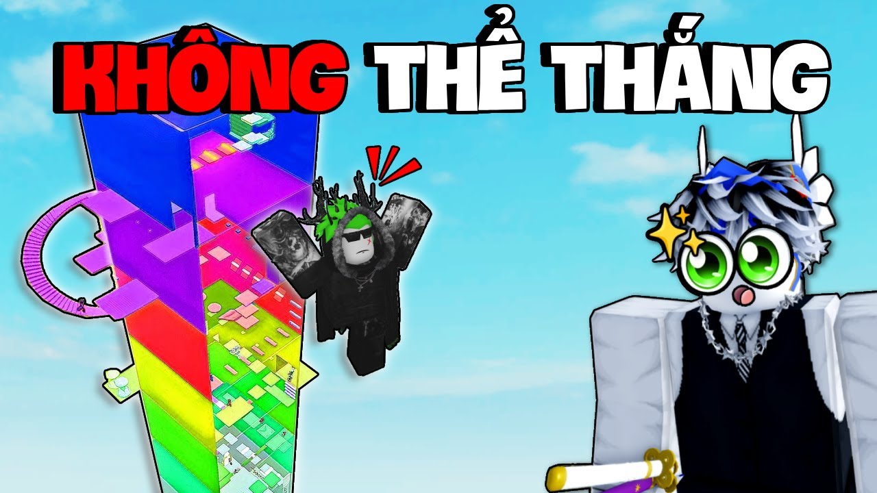 Mình Thử Đánh Bại Tháp Obby KHÔNG THỂ THẮNG Trong Roblox...