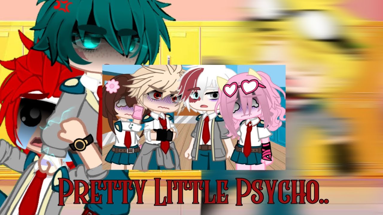 TW : Flashing Lights | MHA | Pretty Little Psycho Meme OG concept | My AU | Chxrry-Cakes |