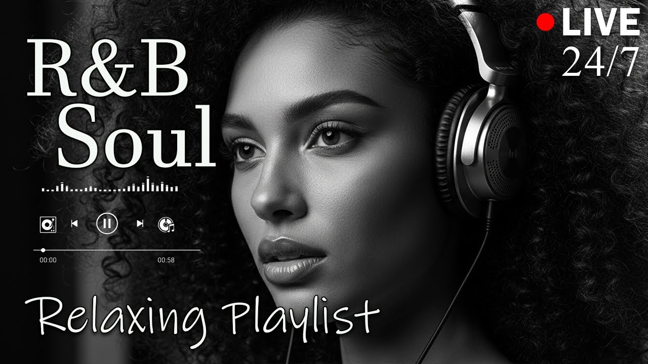 【R&B Soul】Relax & Reflect Playlist – Smooth Vocals & Laid-Back Grooves | 🔴LIVE 24/7