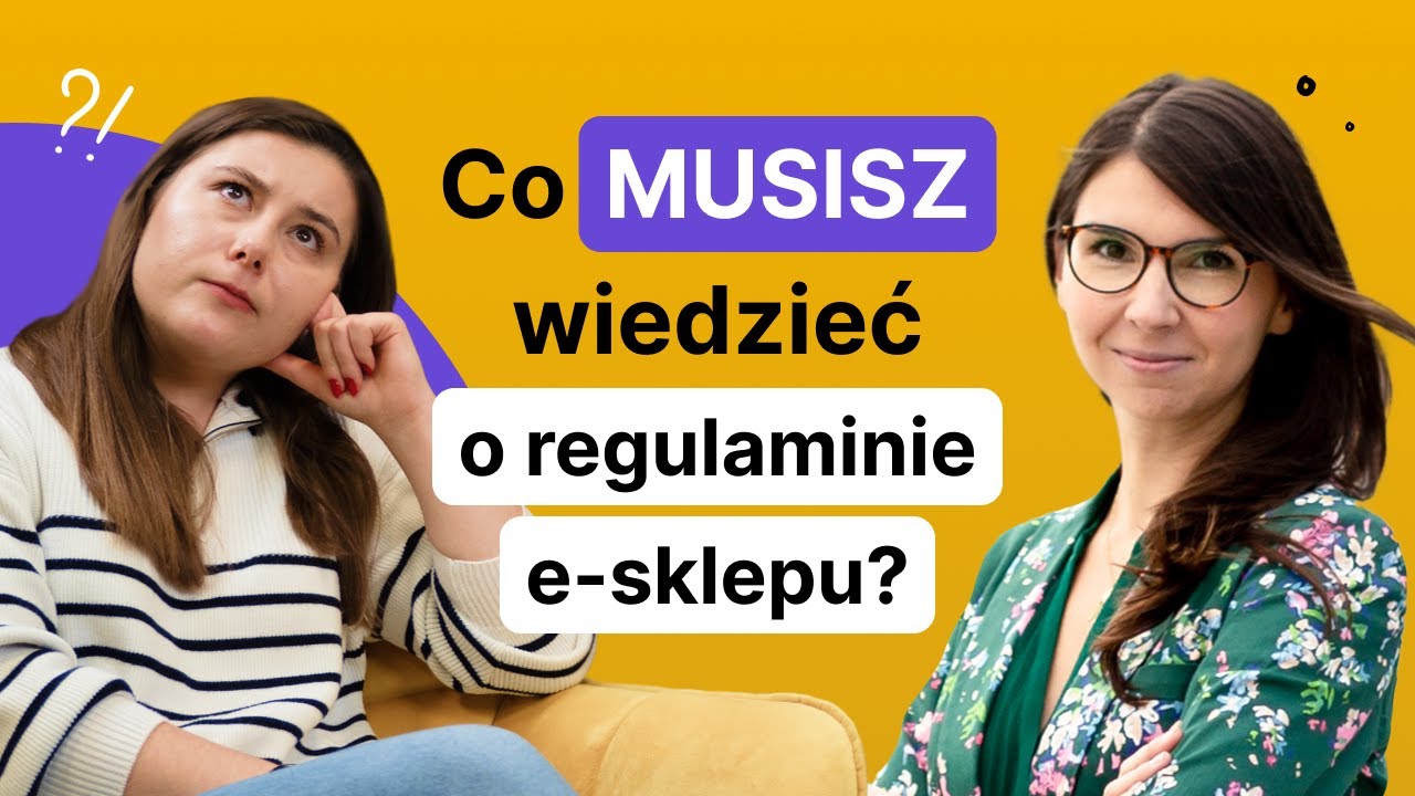 REGULAMIN w e-sklepie. Jak LEGALNIE sprzedawać w Internecie w 2024 roku? | Prawo w e-commerce
