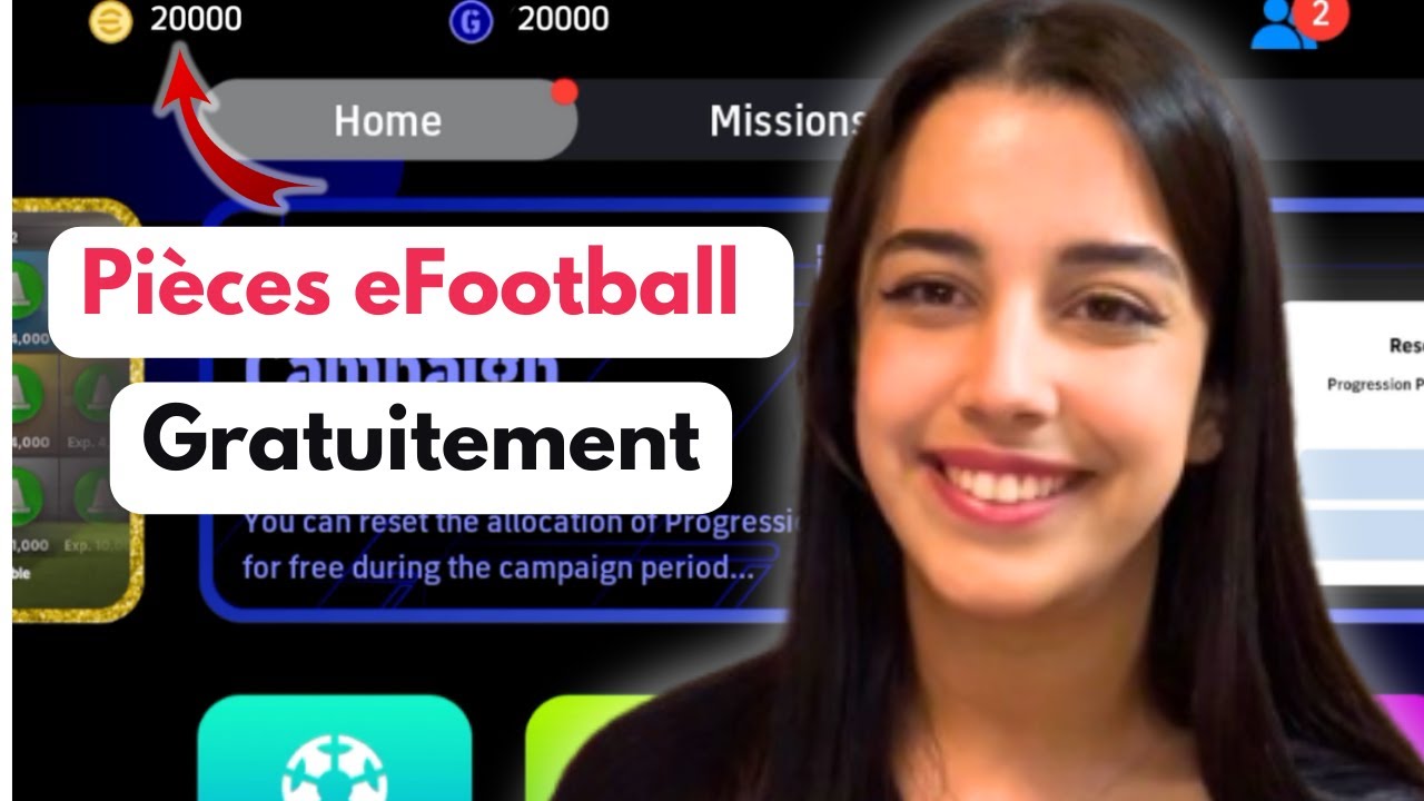 comment avoir des pièces efootball gratuitement - efootball 2024 🔥🔥