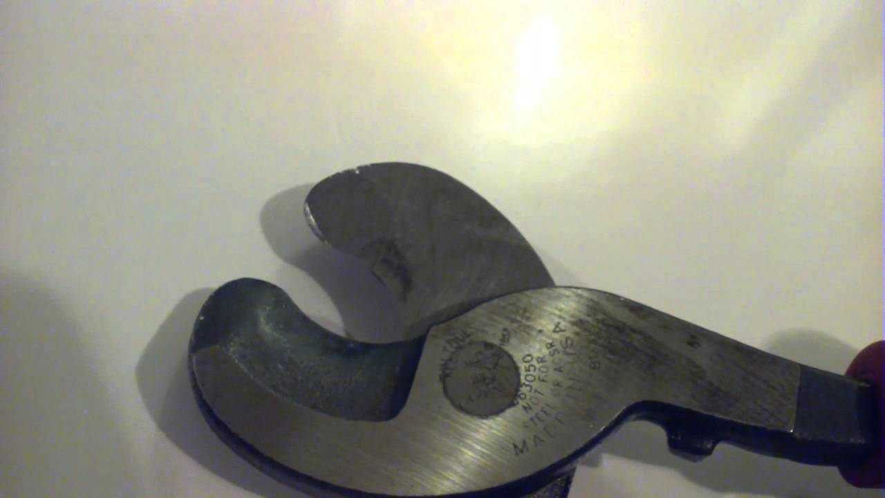 Klein Tools High Leverage Cable Cutters.