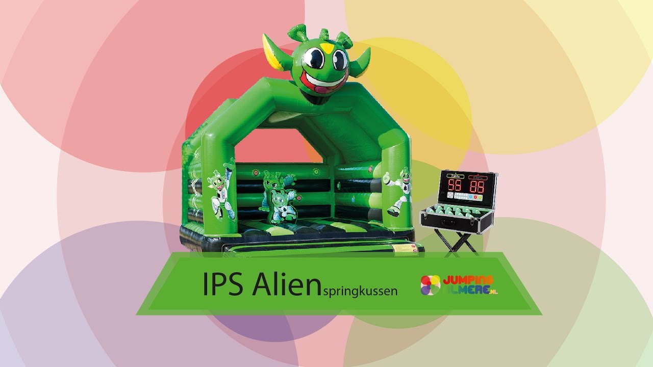 IPS Alien Springkussen - Jumping Almere, Lelystad & Het Gooi