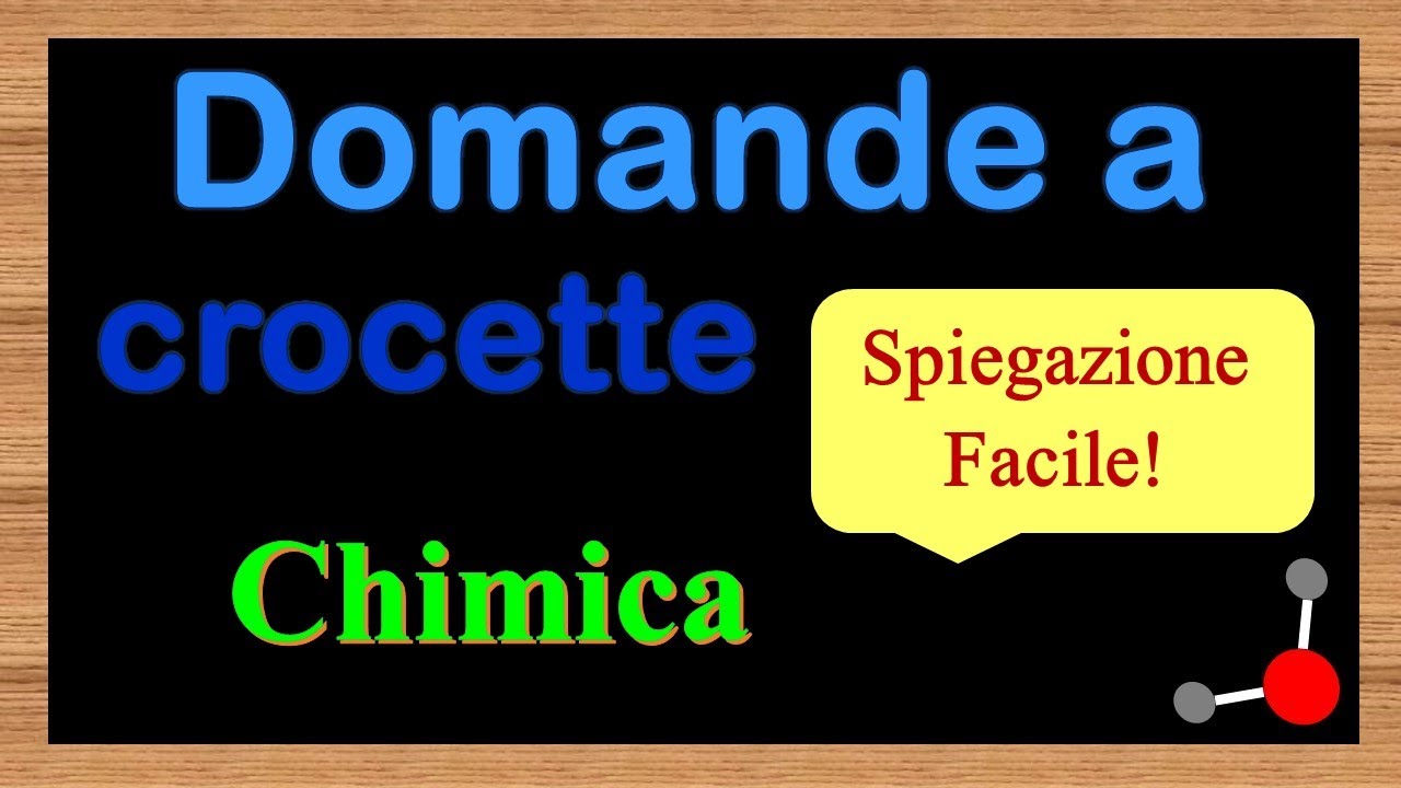 Quiz di Chimica! Spiegazione FACILE