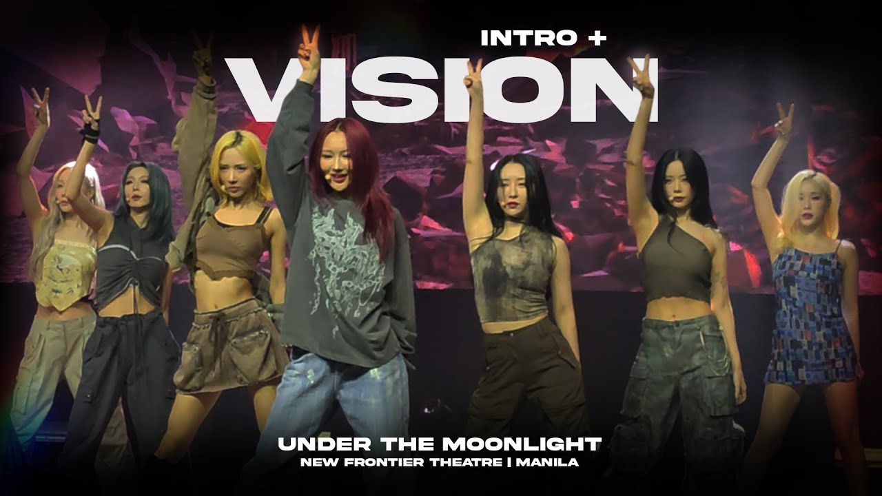 Dreamcatcher - Intro+Vision 4k Fancam (Under The Moonlight Concert @ New Frontier Theater Manila)