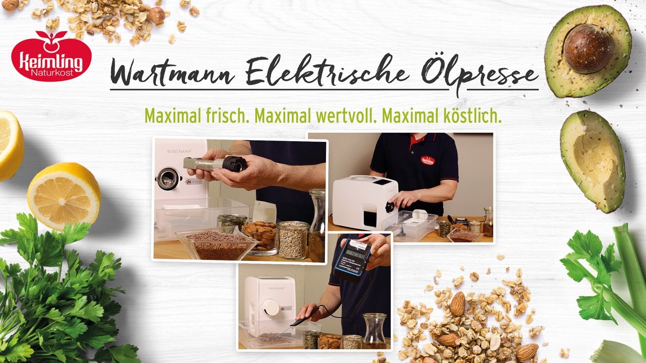 Wartmann Elektrische Ölpresse WM-2002 OP