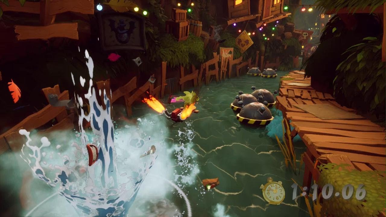 Crash Bandicoot 4: Run It Bayou In 1:06.70!! Top 4