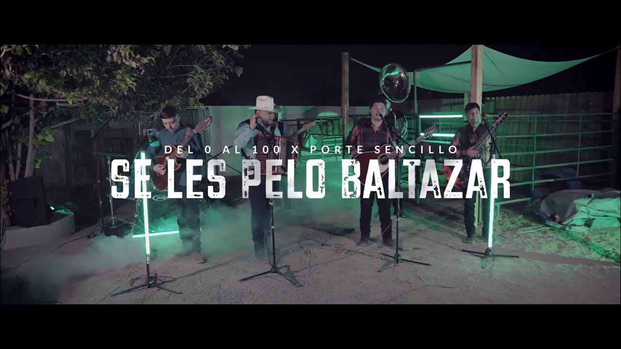 Del 0 al 100 ft Porte Sencillo - Se Les Pelo Baltazar (En Vivo 2021 4k) (Cover)