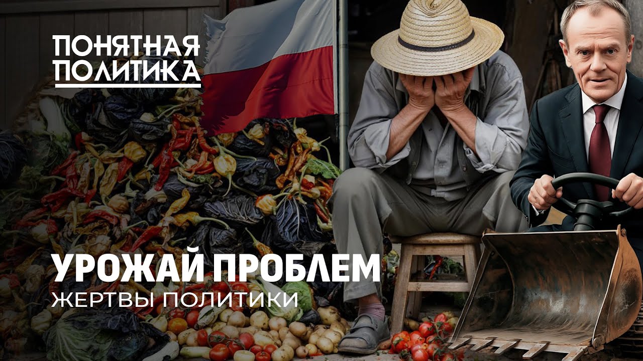 Отчаяние в Польше: урожай за бесценок. Как Варшава убивает АПК? Трагедия фермеров. Понятная политика