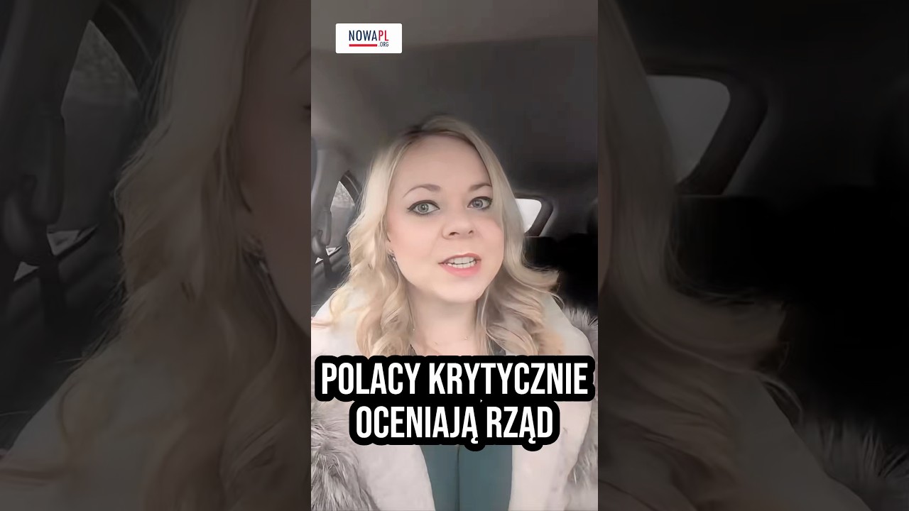 ❗️ Polacy krytycznie oceniają rząd i samego premiera! 👉🏻 posłuchajcie Samanty!
