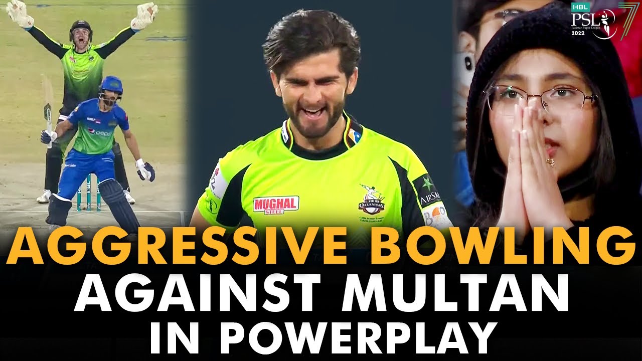 Aggressive Bowling Against Multan In Powerplay | Lahore vs Multan | Match 31 | HBL PSL 7 | ML2G