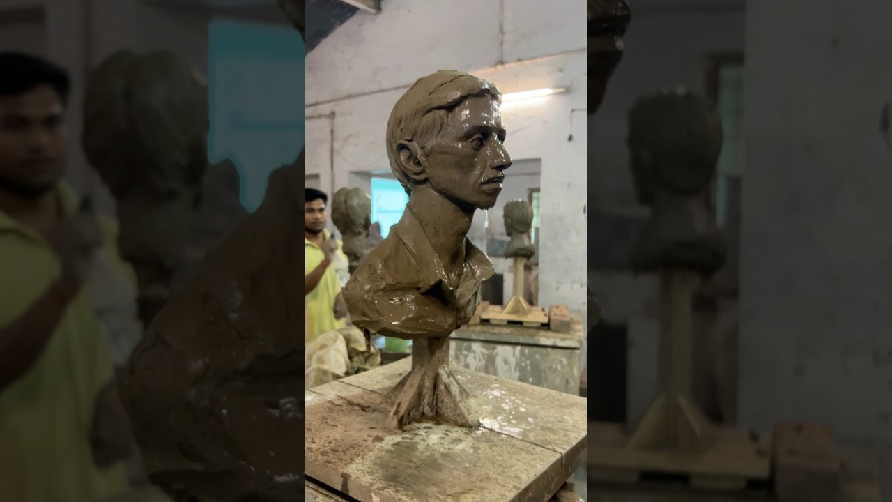 Artist life collage Day - 02 | jamia fine arts - sculpture