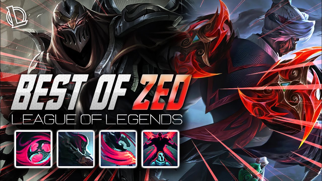 ZED MONTAGE - BEST OF ZED | Ez LoL Plays [60 FPS]