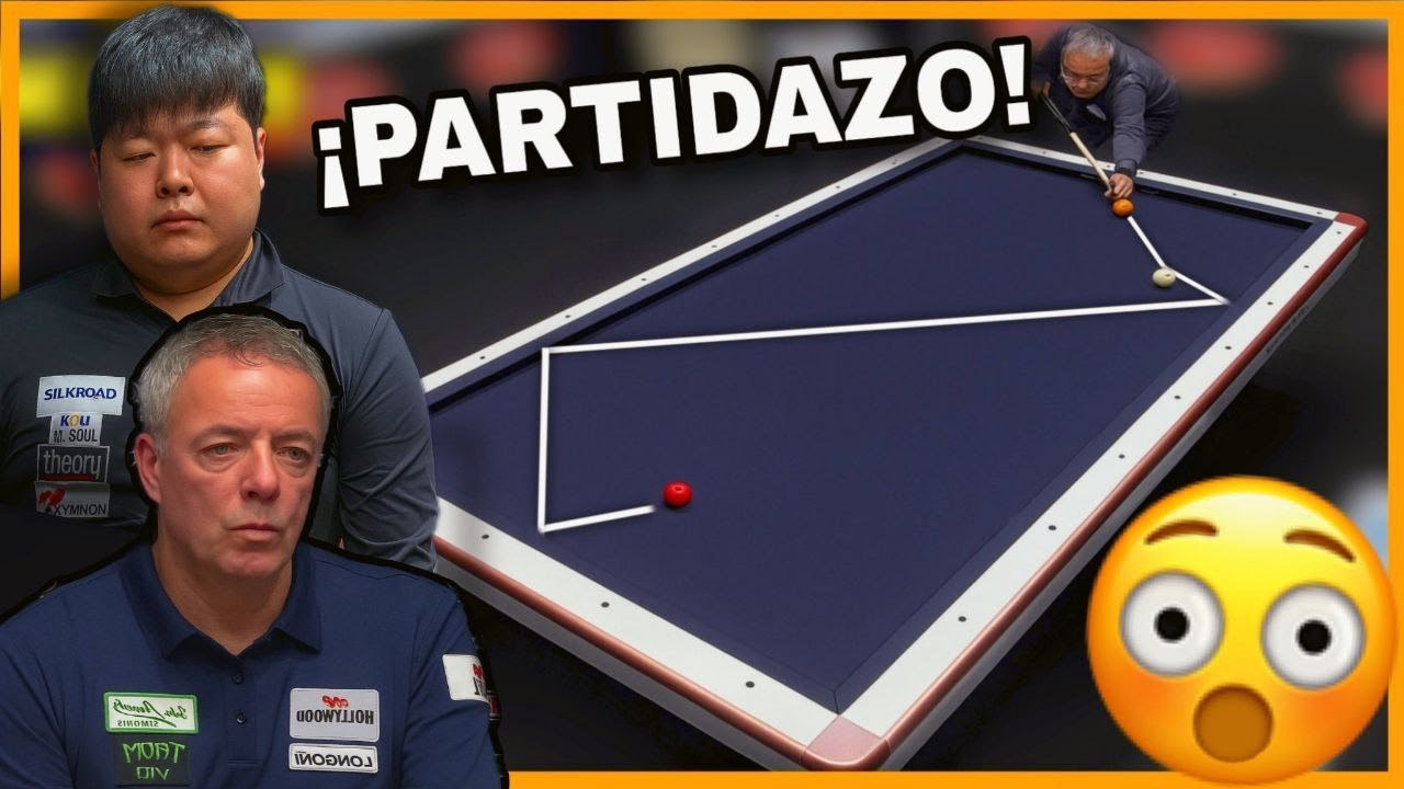 ✨ EL PRESENTE y el FUTURO del Billar 3 Bandas｜Dick Jaspers 🆚 Cho Myung Woo