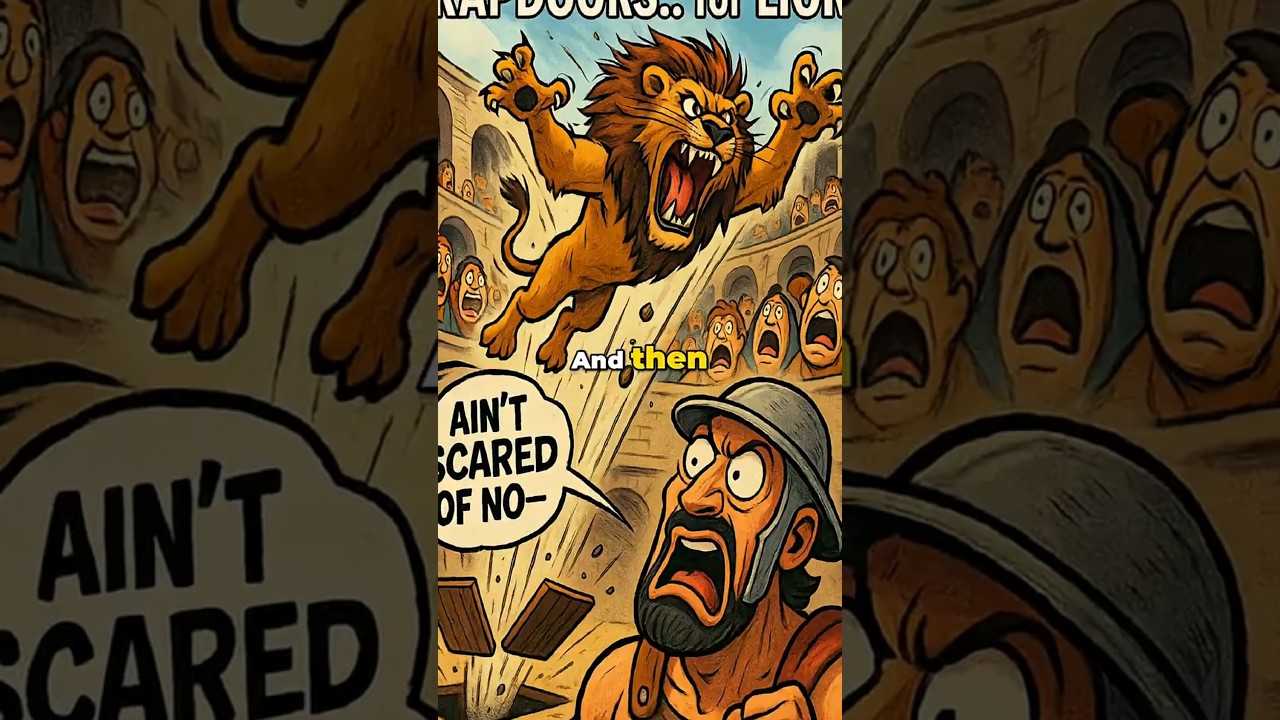 Joe Rogan on Ancient Roman LION Jump Scares