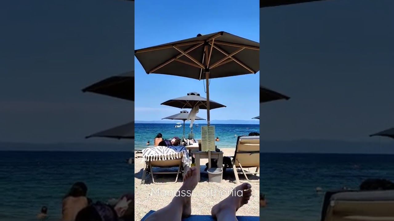 Manassu Beach Sithonia Greece #manassu #greece #sithonia