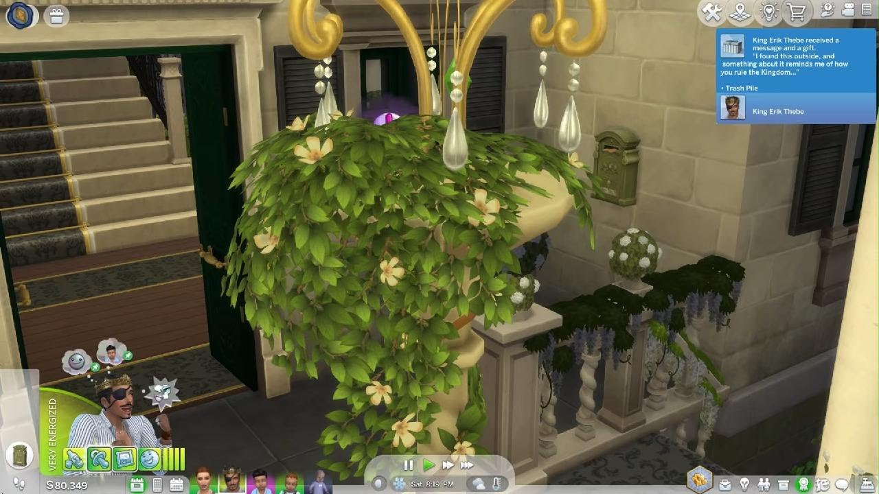 The Sims 4 Myforever World basegame plus The Thebe family p69