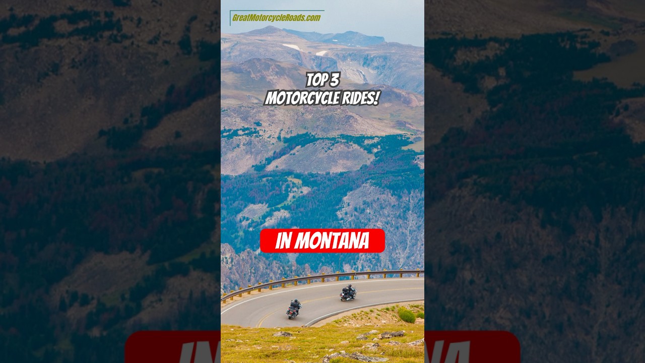 Best Motorcycle Rides in Montana | Top 3 Scenic Roads!