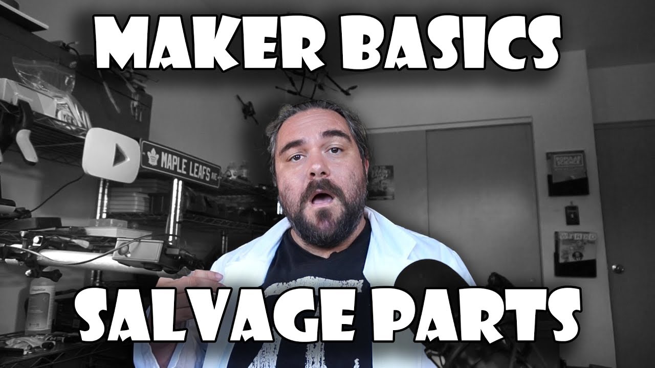 Maker Basics - How to salvage components