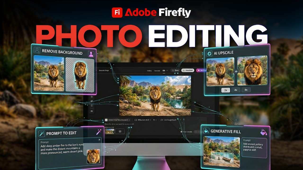 Adobe Firefly заменит ваш фоторедактор (2026)