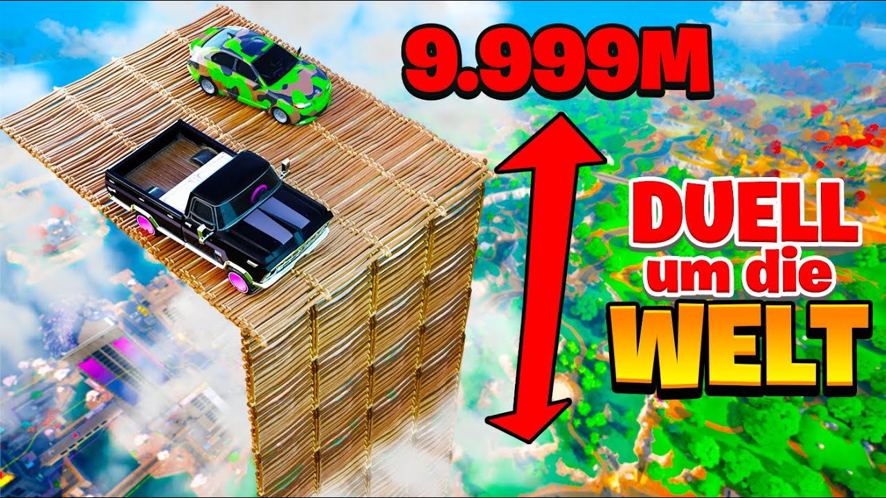 *WELTREKORD* GEBROCHEN in FORTNITE Duell um die WELT