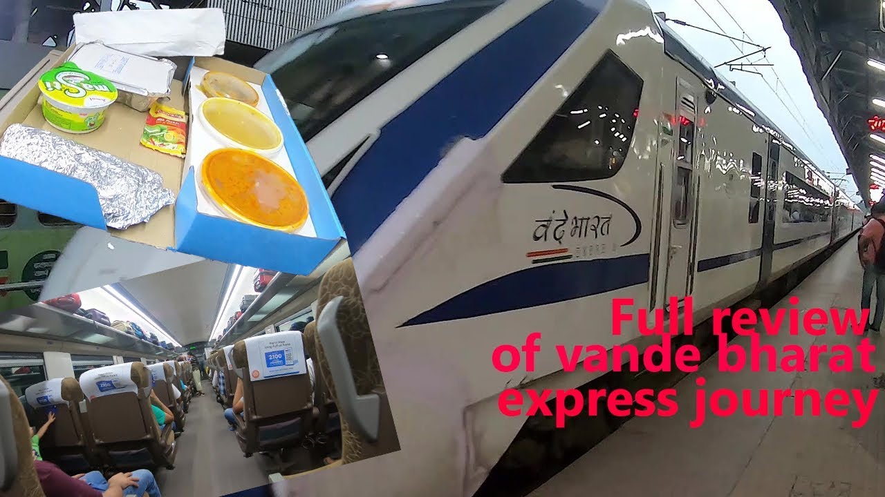 Vlog 42 - VANDE BHARAT express journey | kanpur to new delhi वंदे भारत एक्सप्रेस by fear free travel
