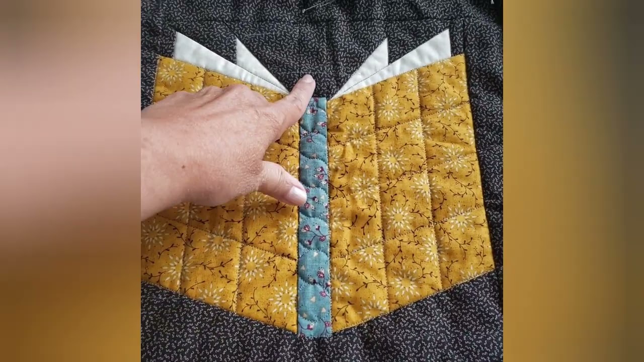 How Should I Quilt This?  Book Quilt