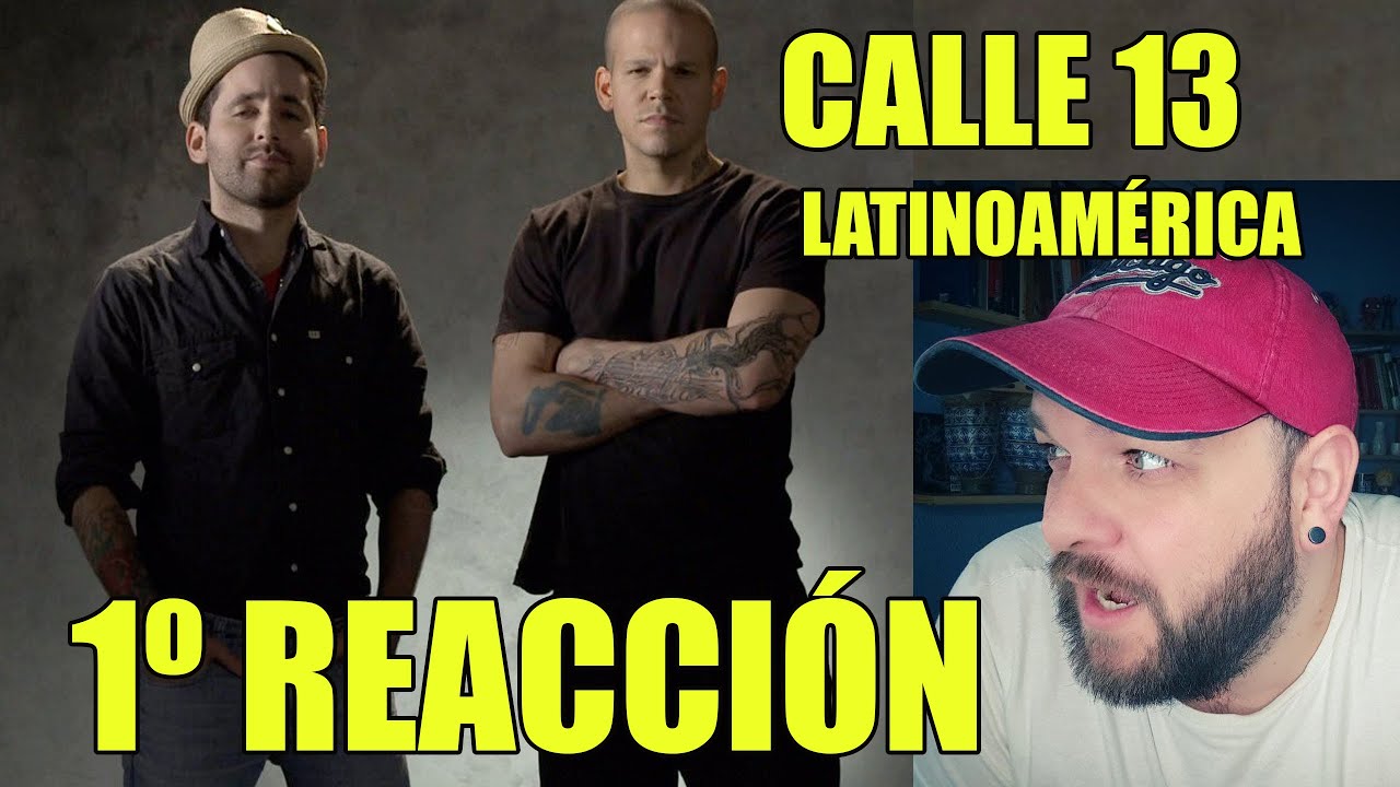 CALLE 13 | LATINOAMÉRICA | CANTANTE ESPAÑOL REACCIONA, RENÉ LO SABE HACER BIEN