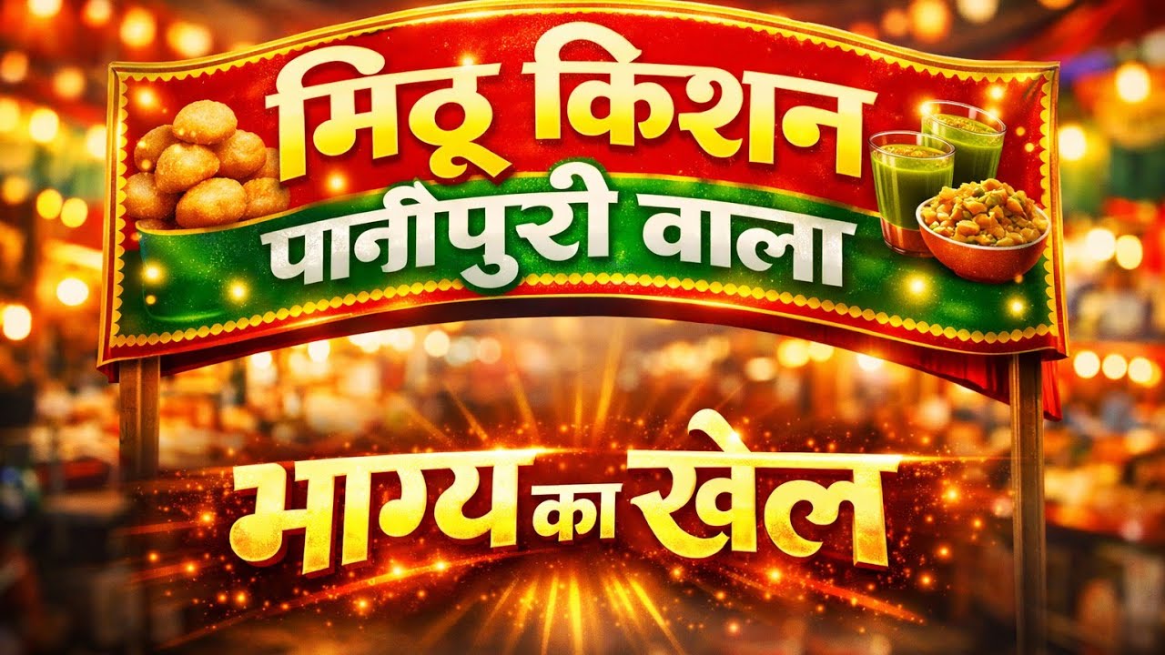 | भाग्य का खेल | - मिठू किशन पानीपुरीवाला |Hindi Kahaniya |Moral Stories| Panchtantra |BedTime Story